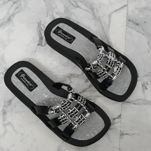 Grandco beaded sandals, so cute